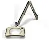 2. OC White 178 x 133mm 12 LED Magnifying Lamp w/ Clamp Base thumbnail