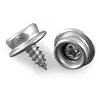 10mm Male Snap 1 piece with integral cross-head screw. Pack of 10.