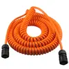TIMM 10m Coiled Grounding Cord - Quick Connect