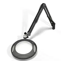OC White 190mm Dia. LED Magnifying Lamp w/ Screw Base