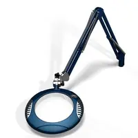 OC White 190mm Dia. 12 LED Magnifying Lamp w/ Clamp Base