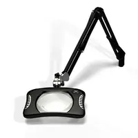 OC White 178 x 133mm 12 LED Magnifying Lamp w/ Clamp Base