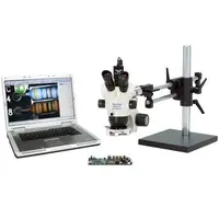 OC White Trinocular Microscope with HD Camera