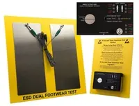 Dual Footwear & Wrist Strap Tester