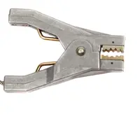 Non-Integrated jagged edge jaw hand clamp